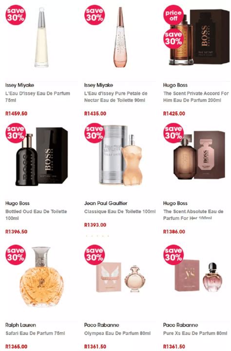 clicks perfume specials catalogue.